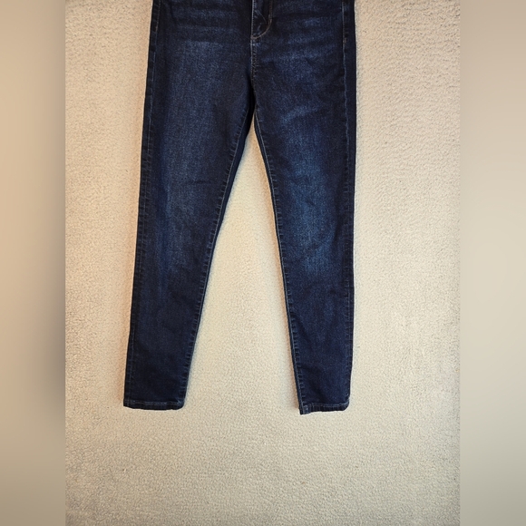 Joe's Jeans Dark Wash Denim Sz 24x26.5 Skinny Stretch Comfort - Picture 4 of 13